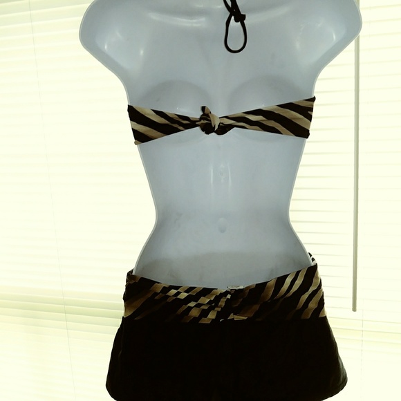 Animal print bikini with skirted bottom - Picture 3 of 3